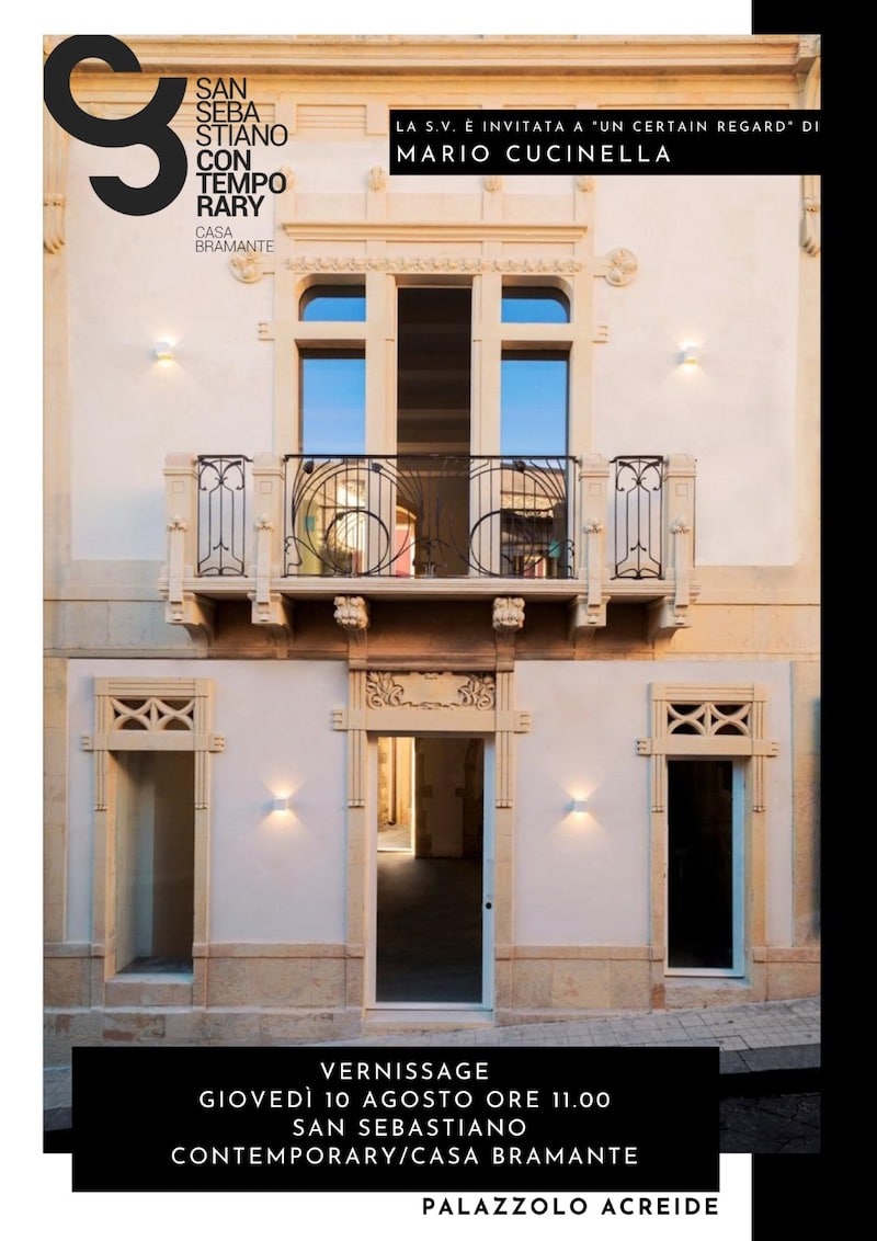 A Palazzolo Acreide dal 10 agosto la mostra dal titolo “Un certain regard” dell’ArchiStar Cucinella