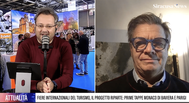 Lo stand Sicilia che attrae visitatori e dispensa informazioni, l’intervista a Tom Van Compernolle